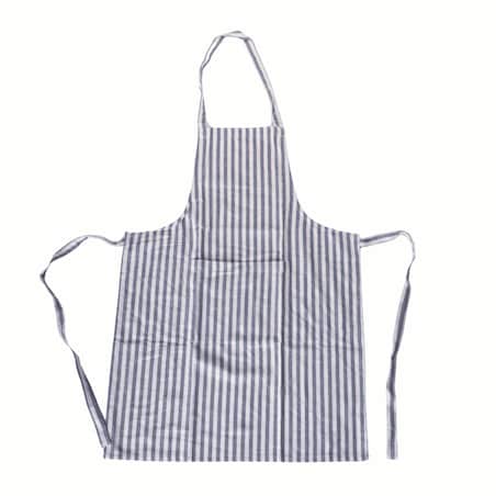 Fartuch kuchenny w paski, regulowany, męski lub damski