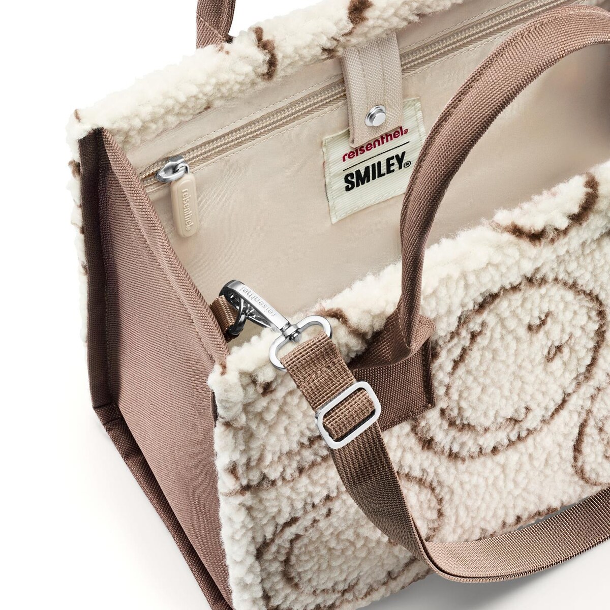 Torba DAILY SHOPPER XS, smiley® teddy chocolate