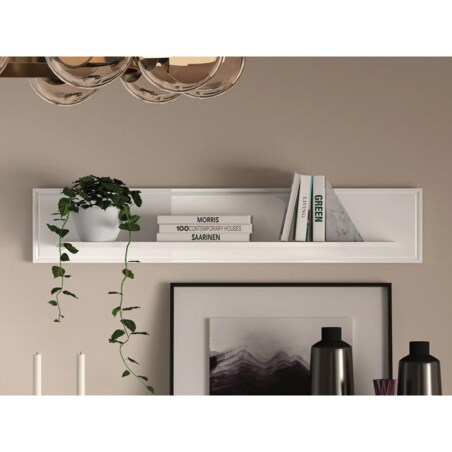 Półka GALENA biały połysk