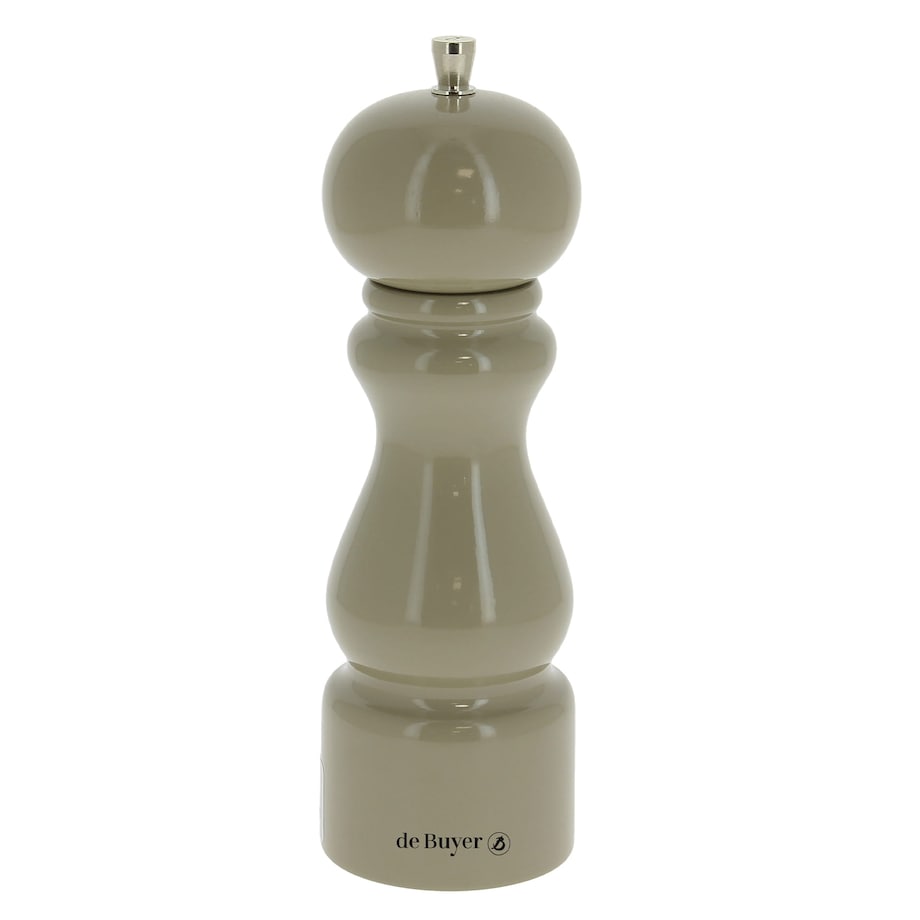 De Buyer RUMBA Młynek do pieprzu 20 cm taupe lakierowany