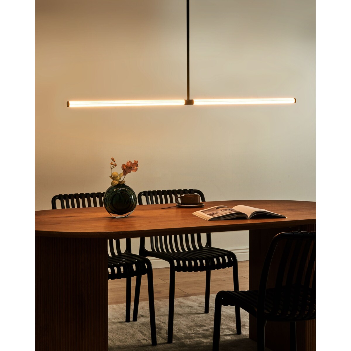 Lampa wisząca LED MAGARA Metal Czarny