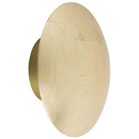 Okrągły kinkiet Sunset 90220/69 Brilliant designerski antyczne złoto