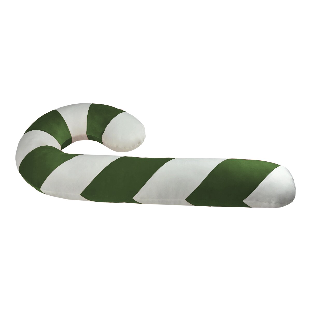 Poduszka XMAS wzór XM22 | Oliwkowa laska cukrowa XXL