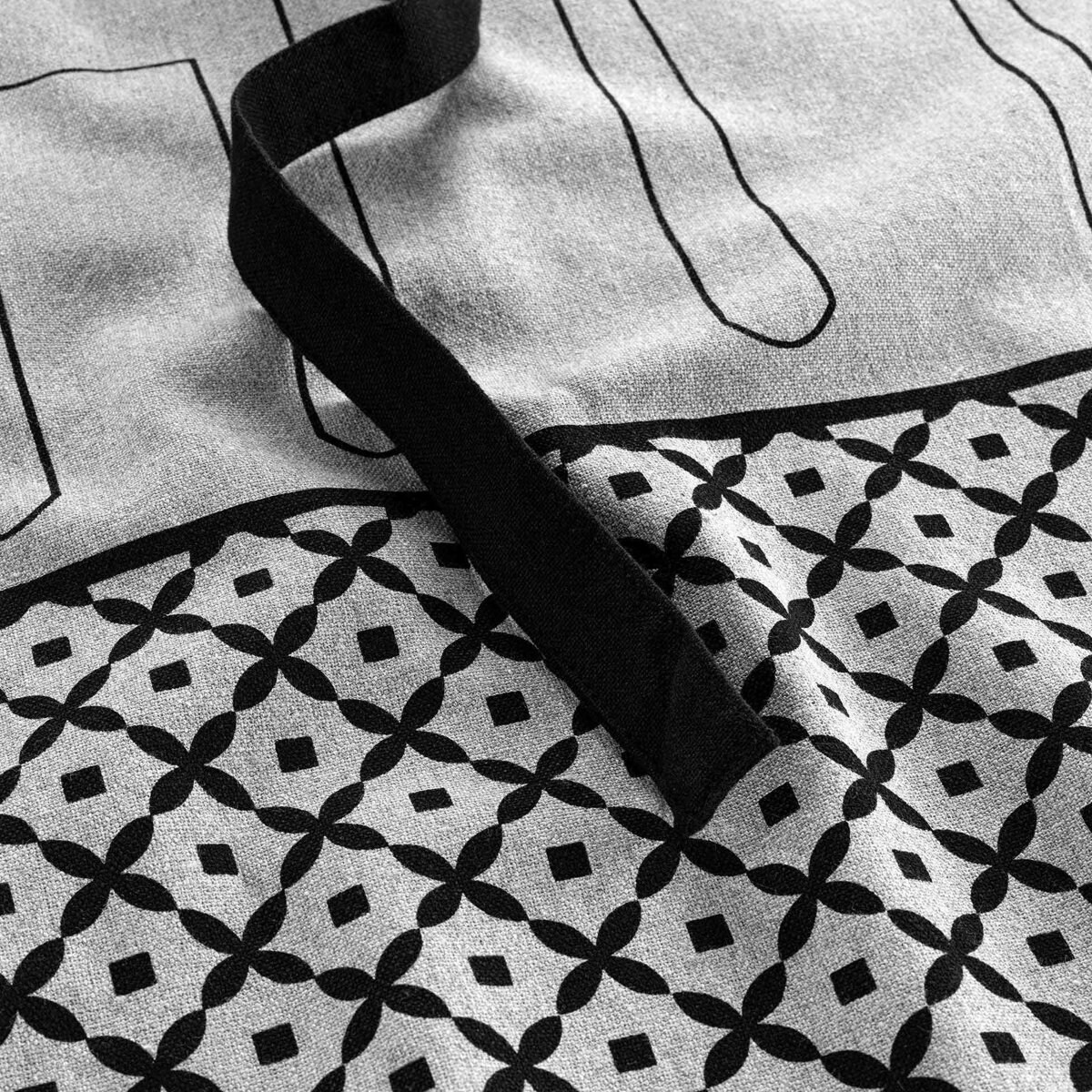 Fartuch kuchenny CUISILINE, bawełna z recyklingu