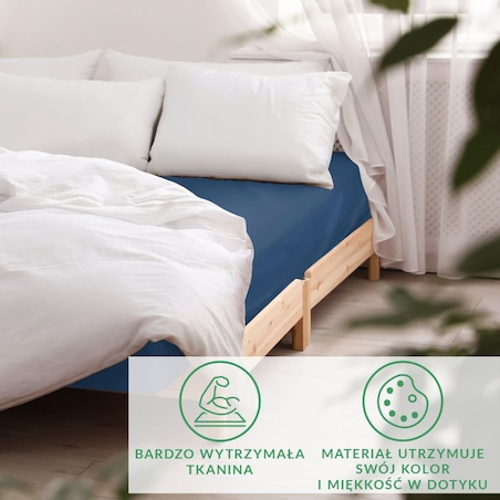 Prześcieradło satynowe bez gumki 200x220 kolor Chaber