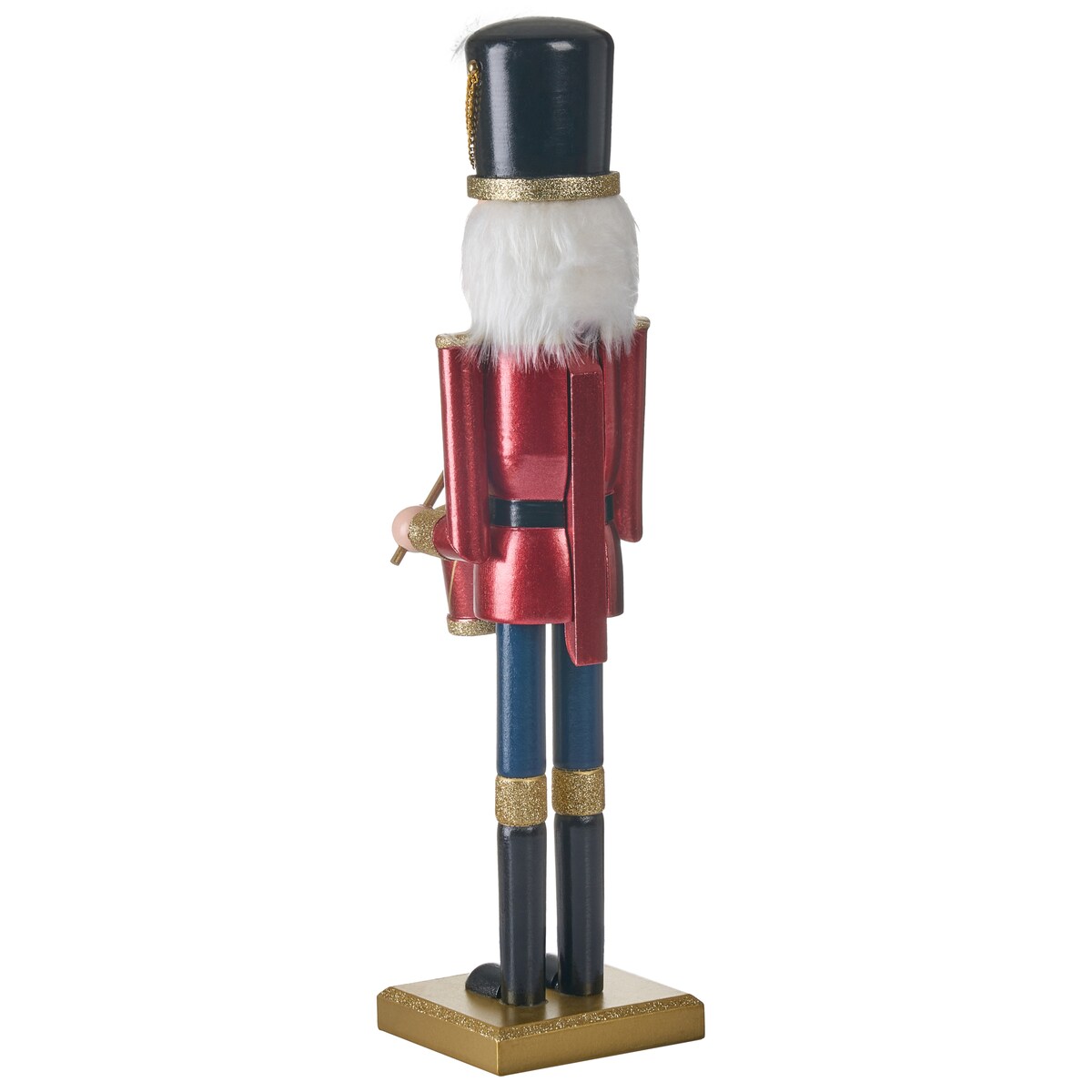 Figurka dekoracyjna HOGSJON Dziadek do orzechów 50 cm Czerwony