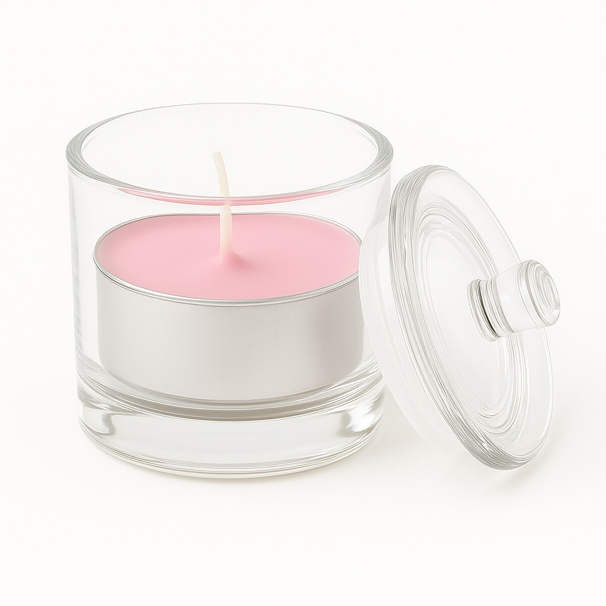 Świeczki Zapachowe Parafinowe Tealight Małe Podgrzewacze Zestaw 10 Szt. Rose And Oud Wood