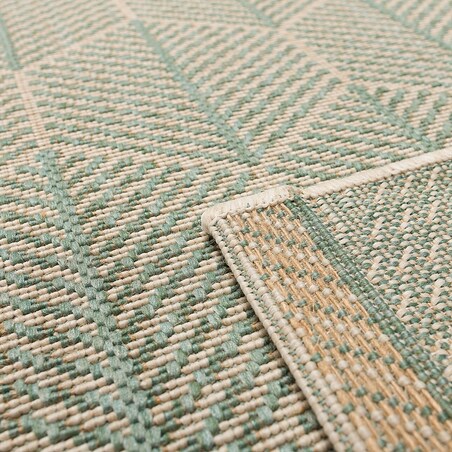 Dywan Cottage beige/spa blue 120x170cm, 120x170cm