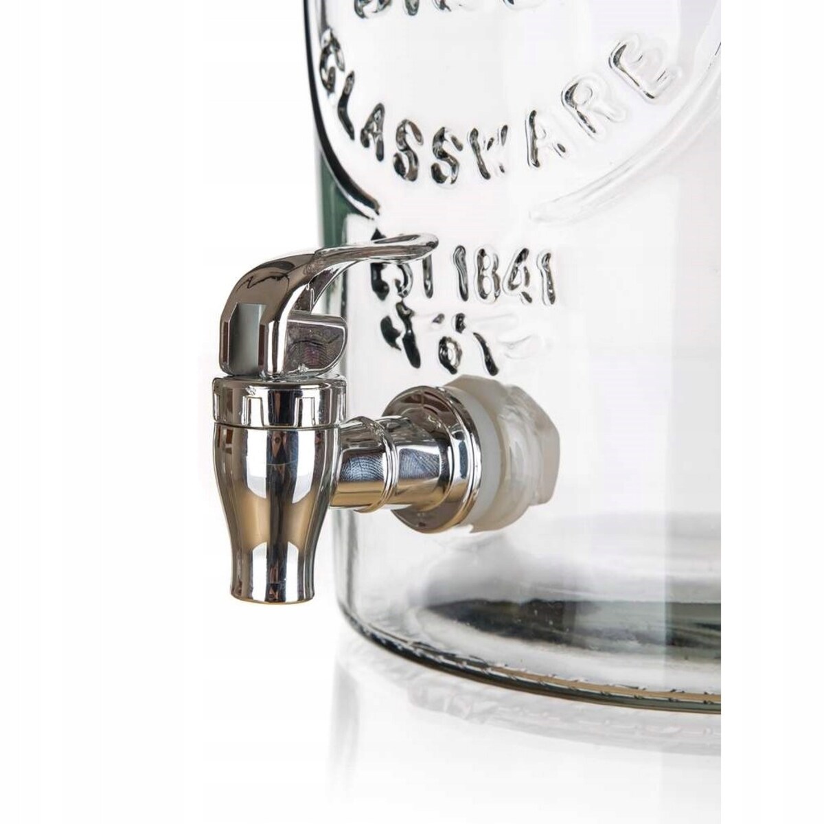 szklany SŁOIK z kranikiem NA NAPOJE lemoniadę soki 7 L przyjęcie święta