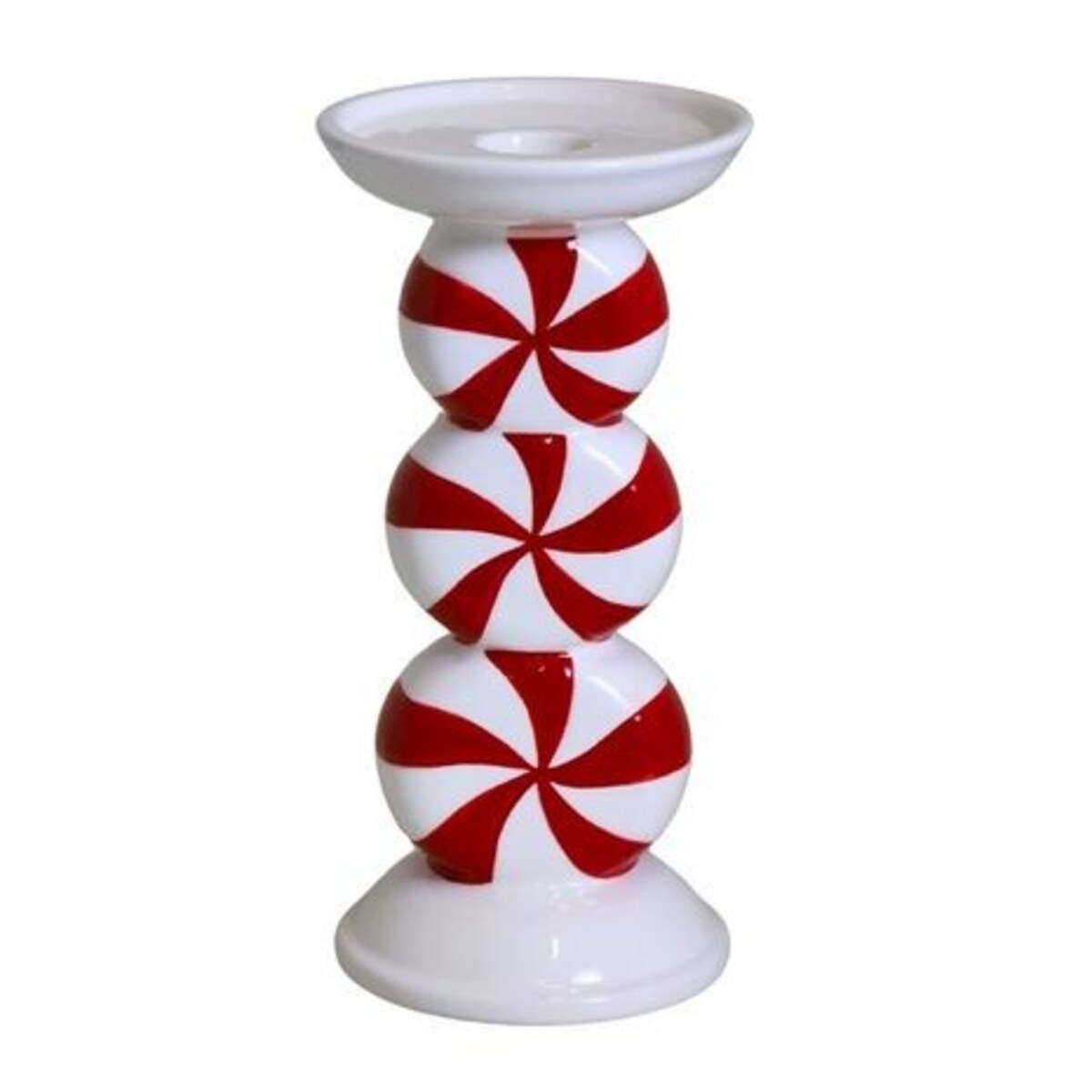 Świecznik ceramiczny 3 LIZAK 20x9,8 cm