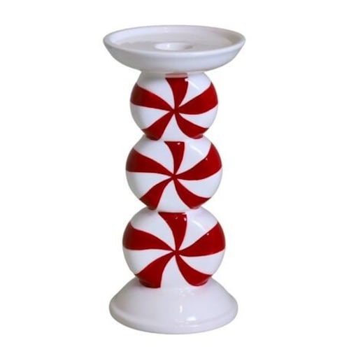 Świecznik ceramiczny 3 LIZAK 20x9,8 cm