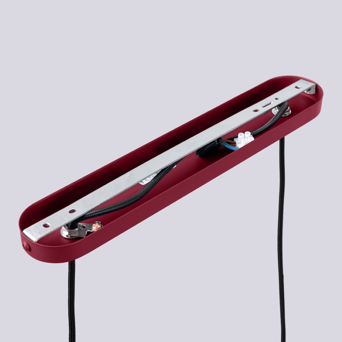 Lampa wisząca HALO 2L burgund