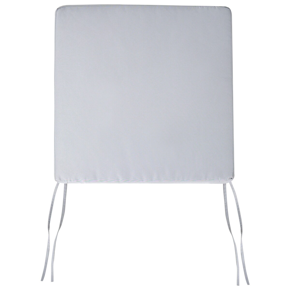 Zestaw 2 krzeseł ogrodowych z poduszkami SASSARI PREMIUM Certyfikowane drewno akacjowe Jasnoszary