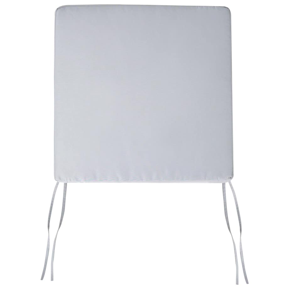 Zestaw 2 krzeseł ogrodowych z poduszkami SASSARI PREMIUM Certyfikowane drewno akacjowe Jasnoszary