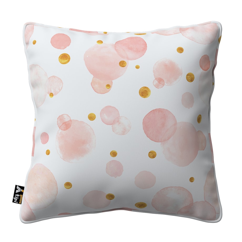 Poszewka Lola 60x60 ecru-różowy