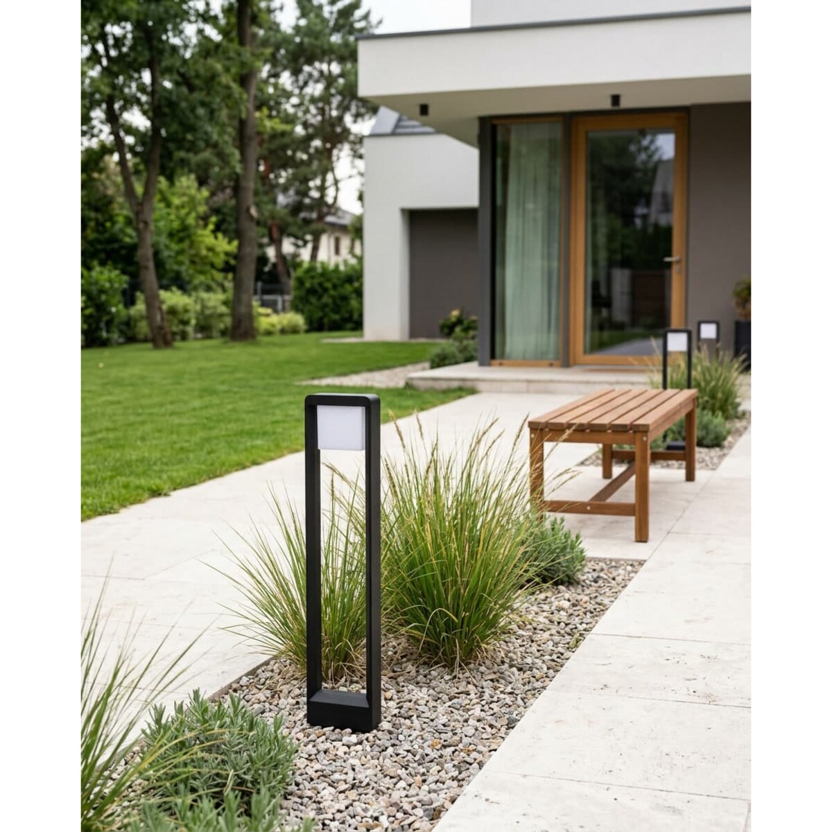 Lampa ogrodowa stojąca K-8267 z serii MILANO