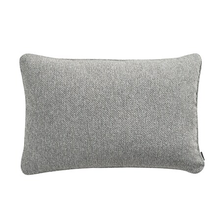 Poszewka Gabi na poduszkę prostokątna 60x40 szary melanż