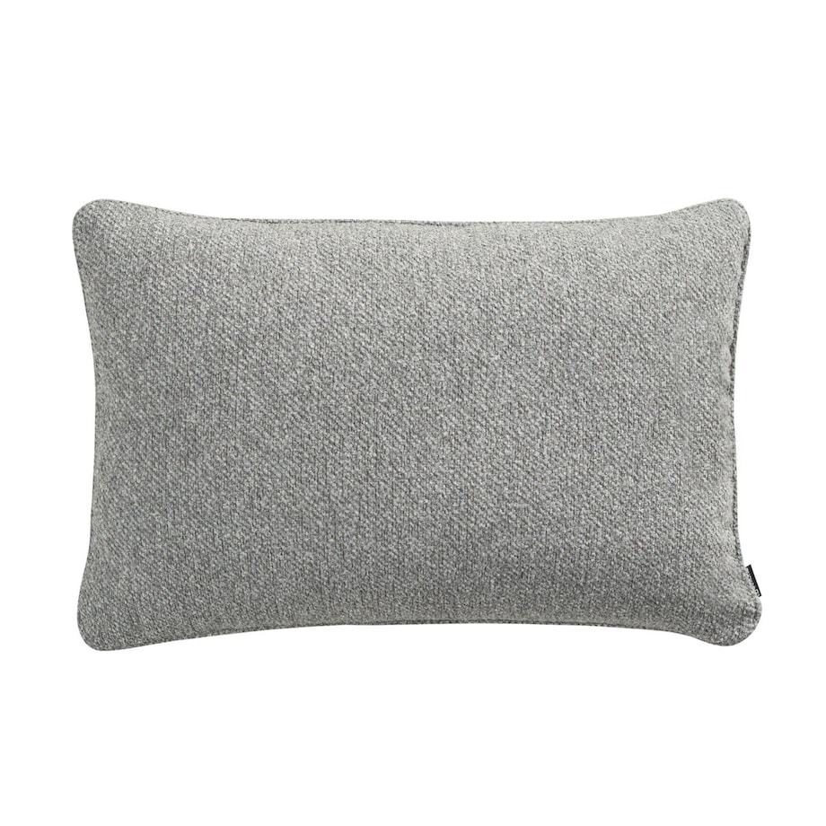 Poszewka Gabi na poduszkę prostokątna 60x40 szary melanż