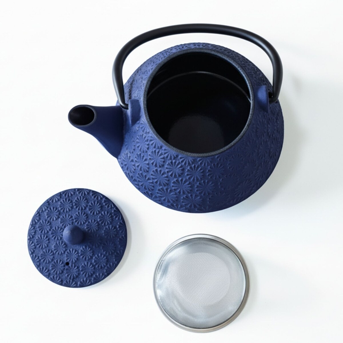 Czajnik żeliwny z zaparzaczem TAKI, 1000 ml