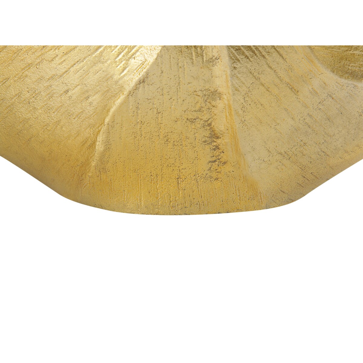 Wazon na kwiaty metalowy złoty HATTUSA