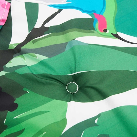 vidaXL Poduszki na krzesła ogrodowe, 2 szt., wielokolorowe, 40x40x4 cm