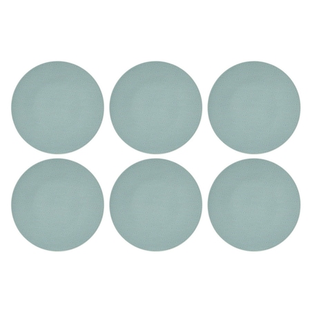 SELTMANN LIFE FASHION GREEN CHIC Zestaw 6 talerzy obiadowych 28 cm