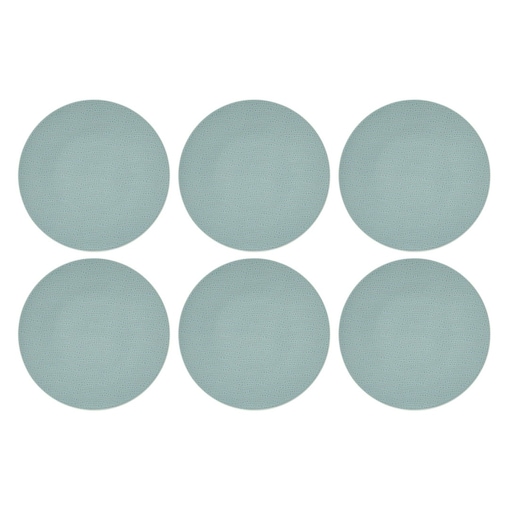 SELTMANN LIFE FASHION GREEN CHIC Zestaw 6 talerzy obiadowych 28 cm