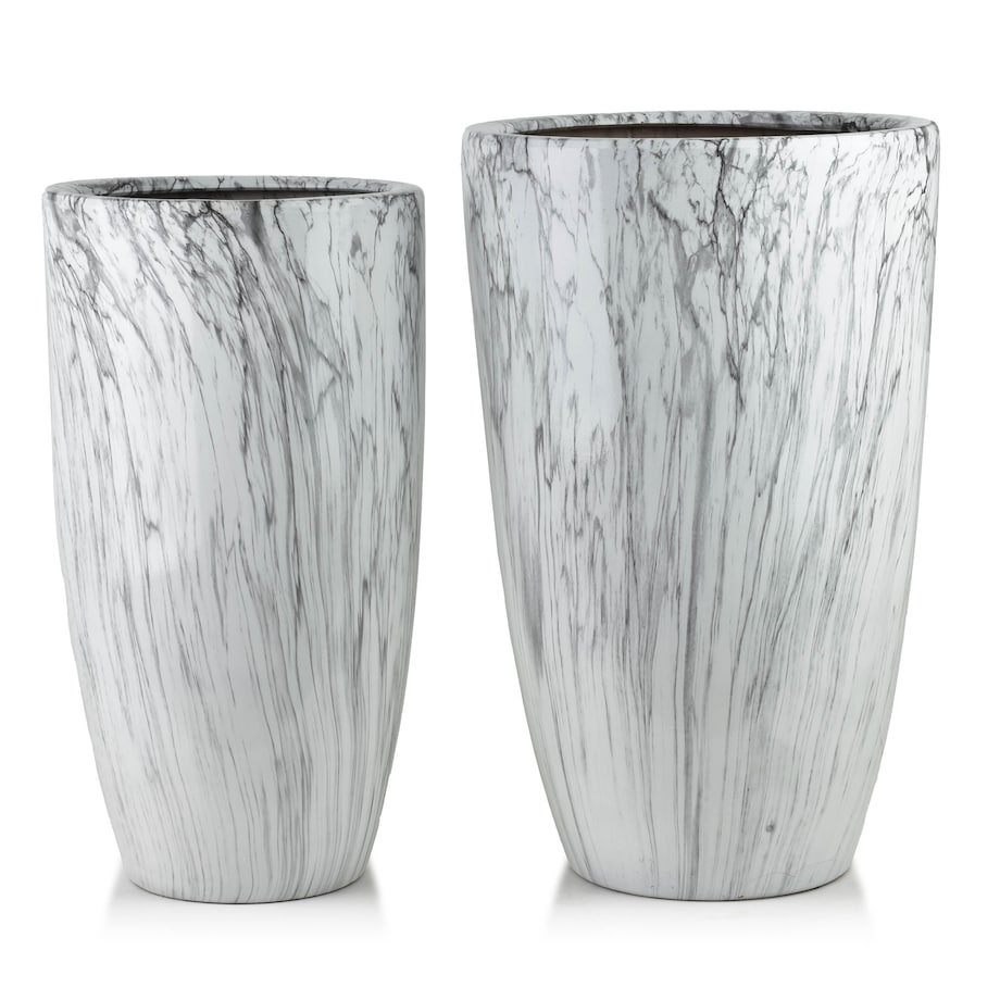 Komplet 2 osłonek ceramicznych NEVA MARBLE