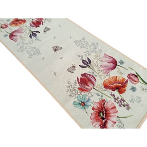 Bieżnik Na Stół 40X100 Cm Dekoracyjny Ozdobny Fleur