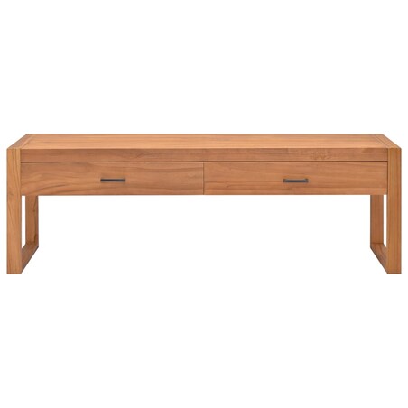 vidaXL Szafka pod telewizor, 120x40x45 cm, lite drewno tekowe