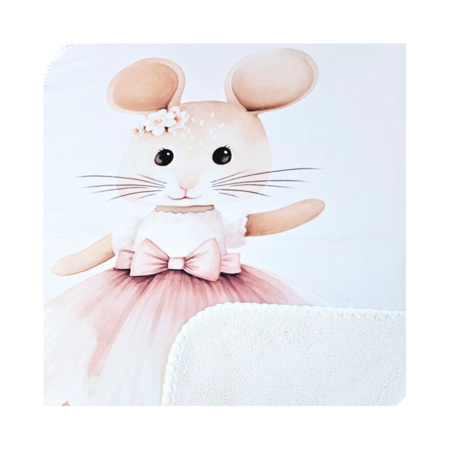 Kocyk Panelowy Muszelka MYSZKA BALERINA