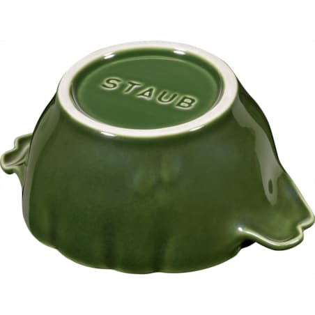 Mini Cocotte ceramiczny okrągły karczoch Staub - Zielony, 470 ml