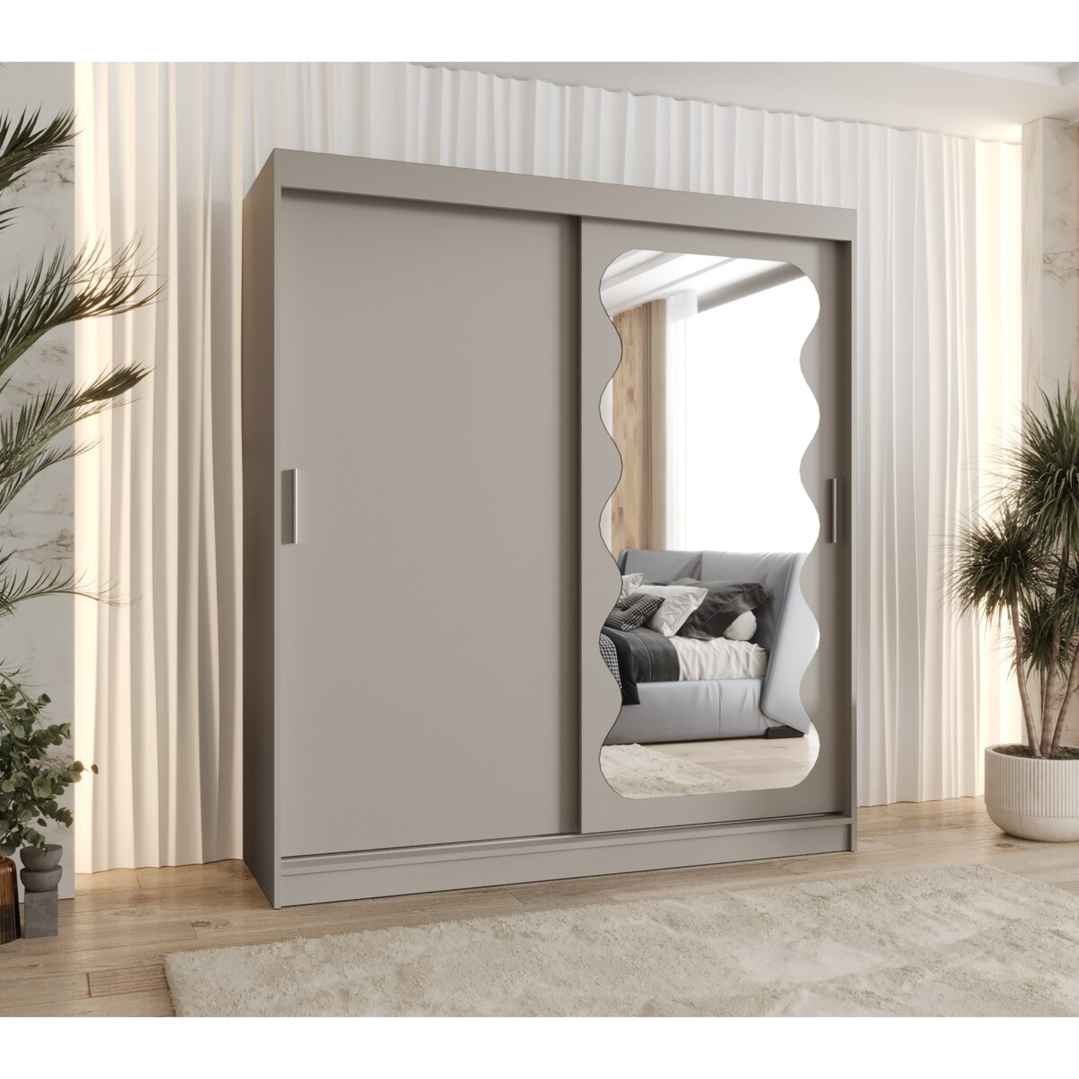 Szafa przesuwna SPOTI 180 kaszmir