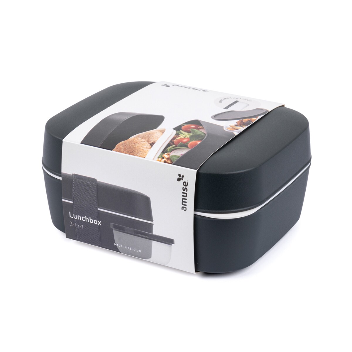 Lunchbox 3 w 1 - Charcoal