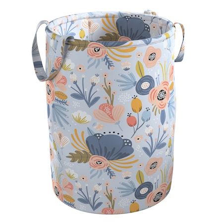 Kosz na zabawki Tobi, niebieski, 40x60cm, Magic Collection