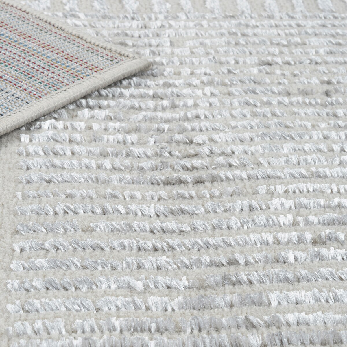 Dywan nowoczesny Tori 67x120 cm e-floor OEKO-TEX geometryczny szary