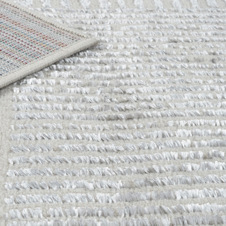 Dywan nowoczesny Tori 67x120 cm e-floor OEKO-TEX geometryczny szary