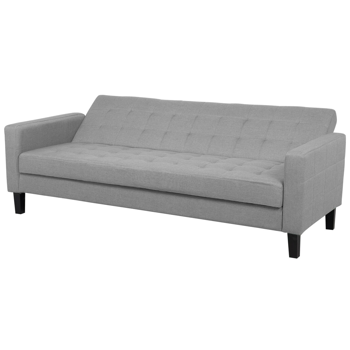 Sofa rozkładana dla 3 osób VEHKOO Jasnoszary