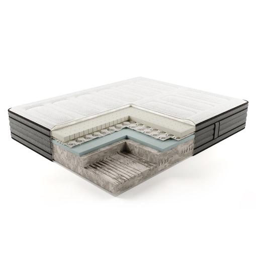 Materac Figaro DeLuxe Edition by Hilding 200x200 cm Modern