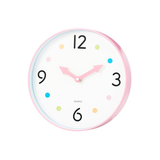 Zegar do pokoju dziecka SAFI, Ø 25 cm