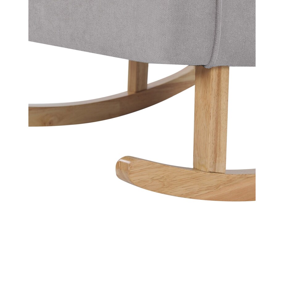 Fotel bujany jasnoszary TRONDHEIM II