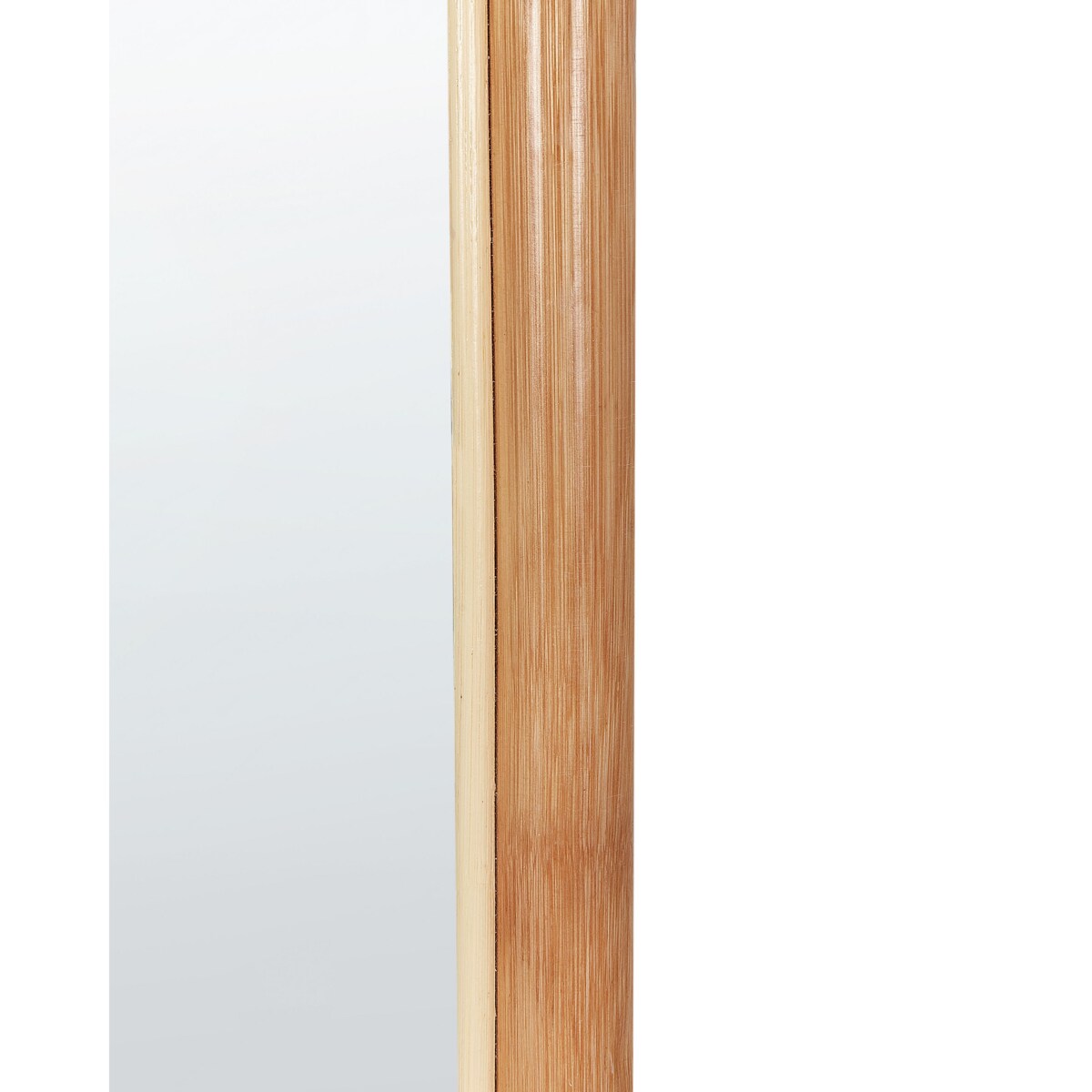 Lustro stojące 170 cm naturalne BRUSSEY