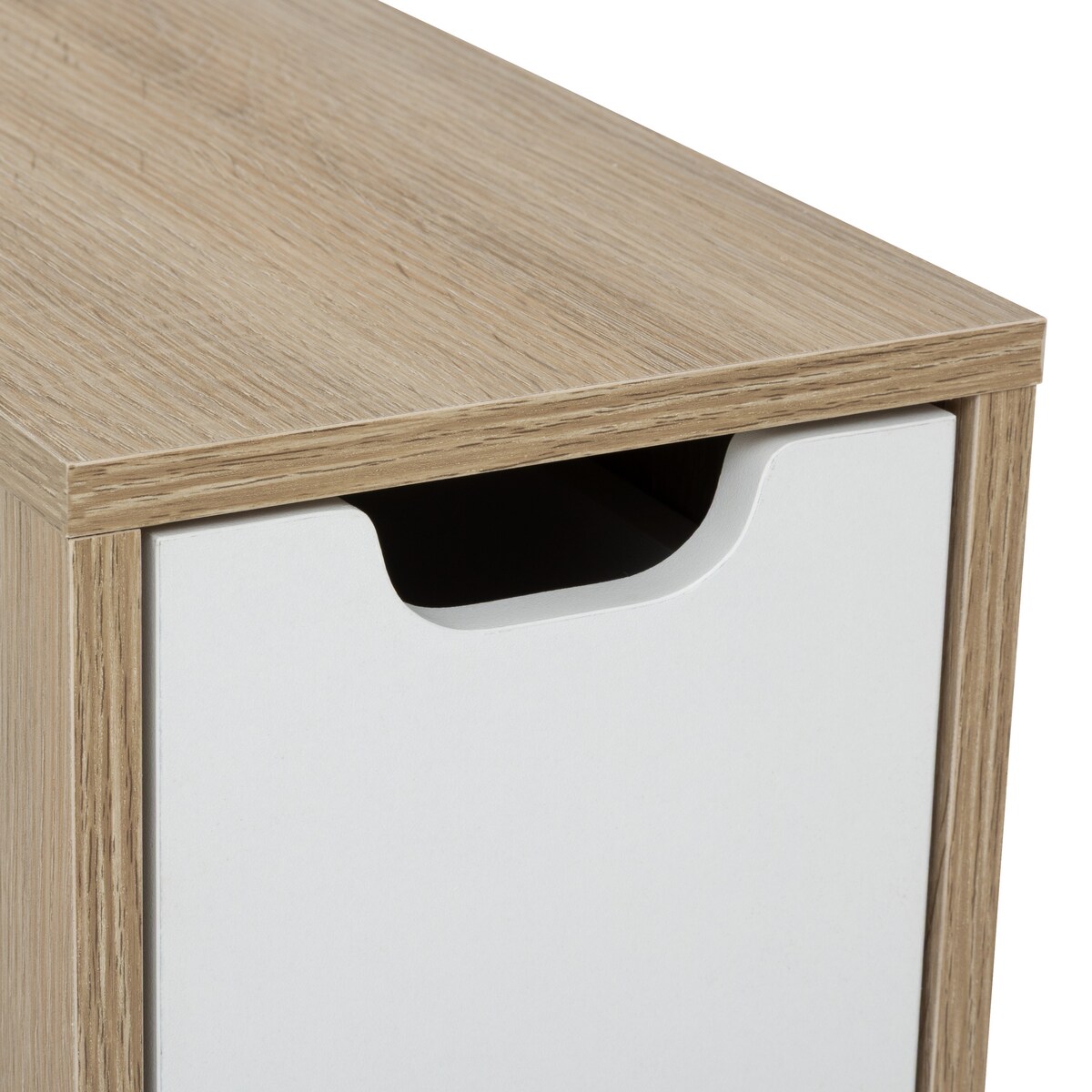 Wąska szafka modułowa LOA, 3 szuflady, 80 cm