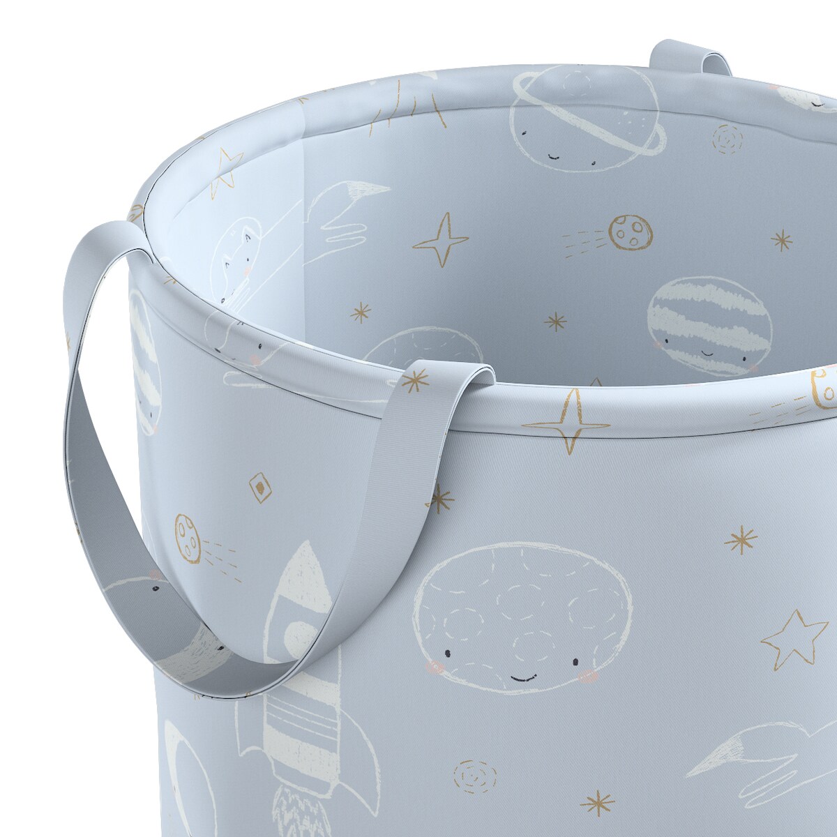 Kosz na zabawki Tobi, szary, 30x40cm, Magic Collection