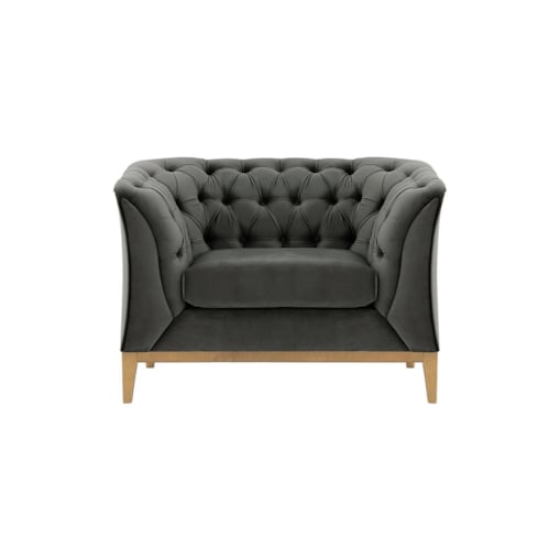 Fotel Chesterfield Modern Wood-Velluto 19