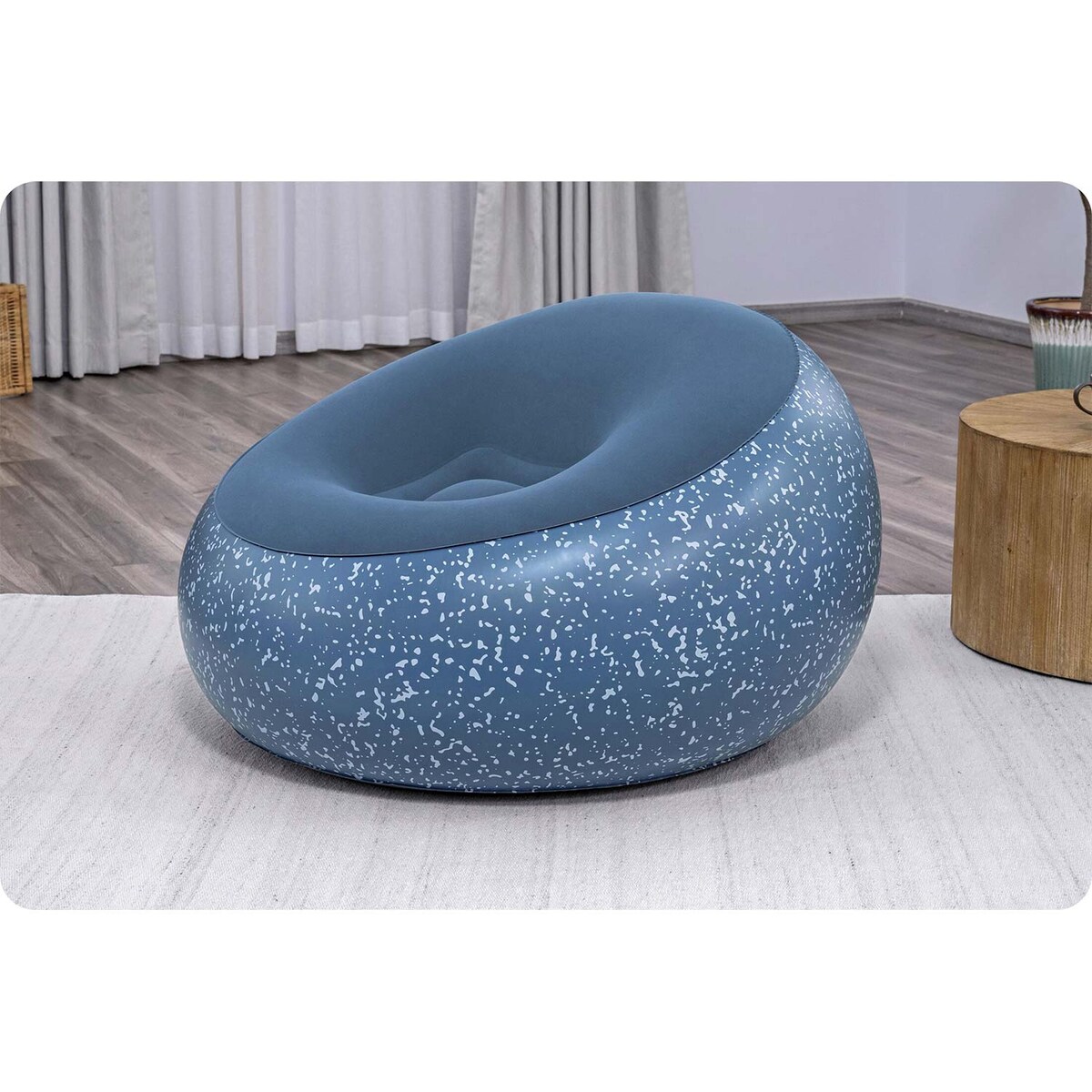 Fotel dmuchany Bestway 75154 dmuchany puf materac do siedzenia 112x112 cm