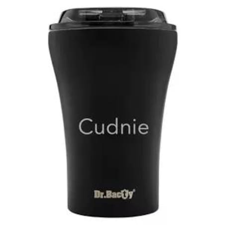 Kubek na kawę termiczny Dr.Bacty Apollo 227 ml - Cudnie - czarny
