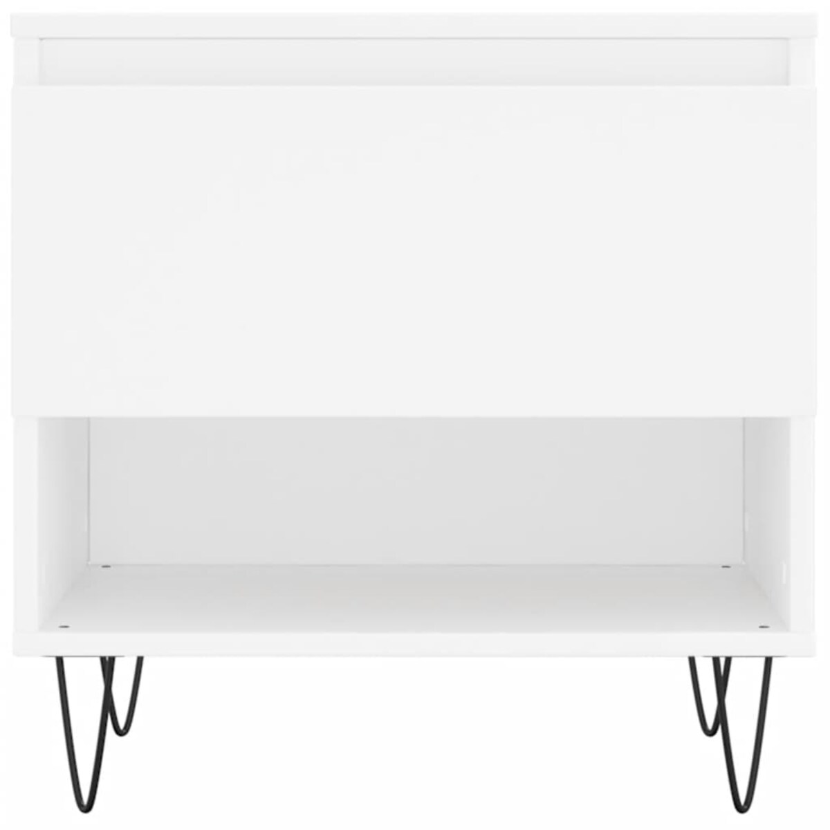 vidaXL Stoliki kawowe, 2 szt., białe, 50x46x50 cm