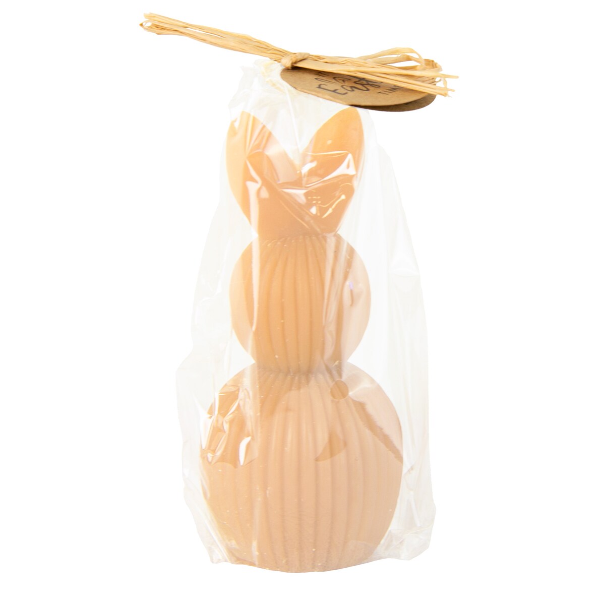 Świeczka Wielkanocna Zając Zajączek Królik Na Prezent Ozdobny Brzoskwiniowa