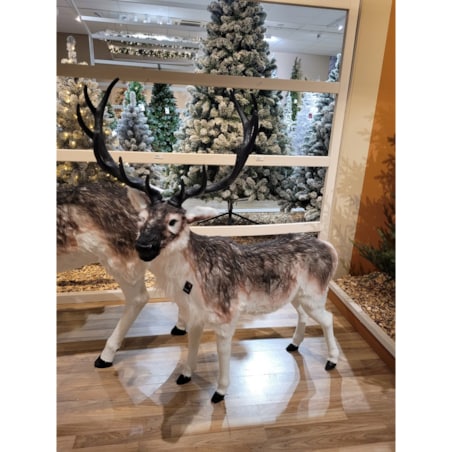 Figurka MAXI Renifer jak żywy 180 cm